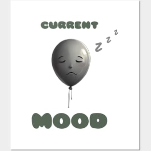 Current Mood Asleep Posters and Art